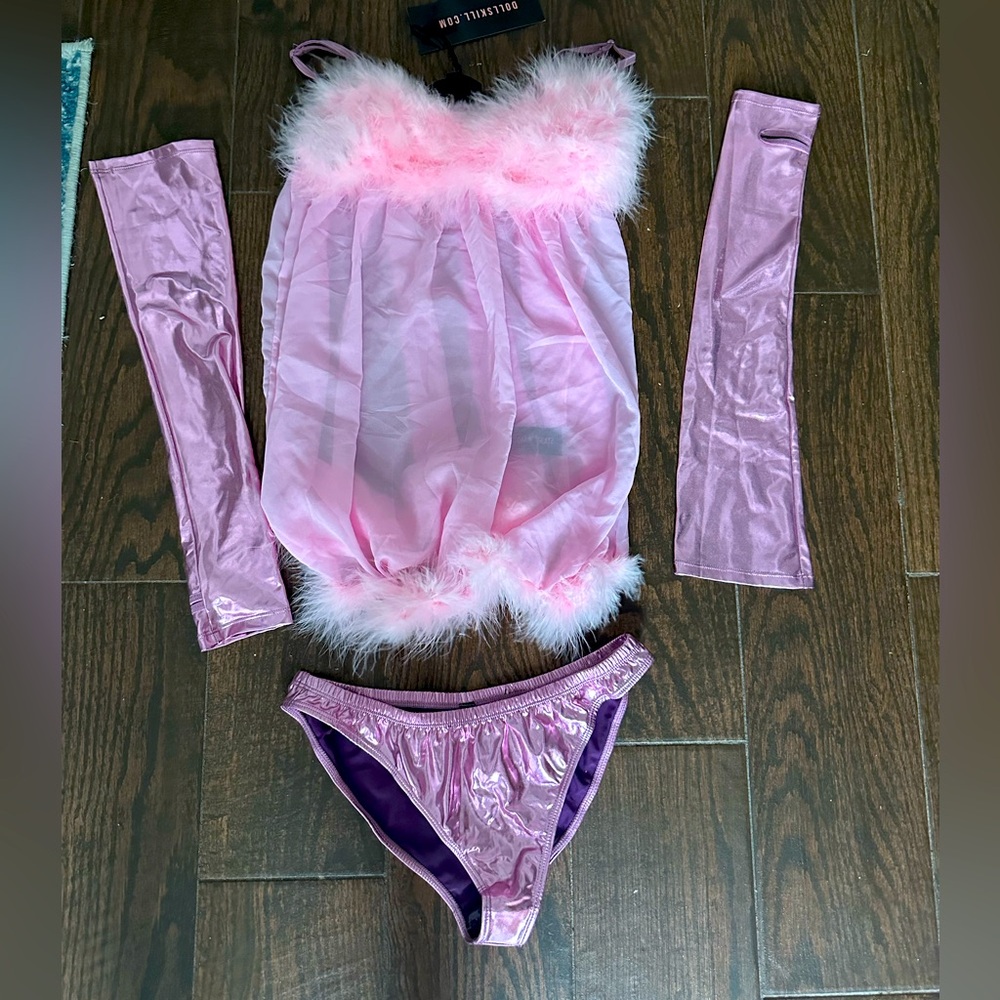 NWT: DOLLS KILL FEMBOT COSTUME